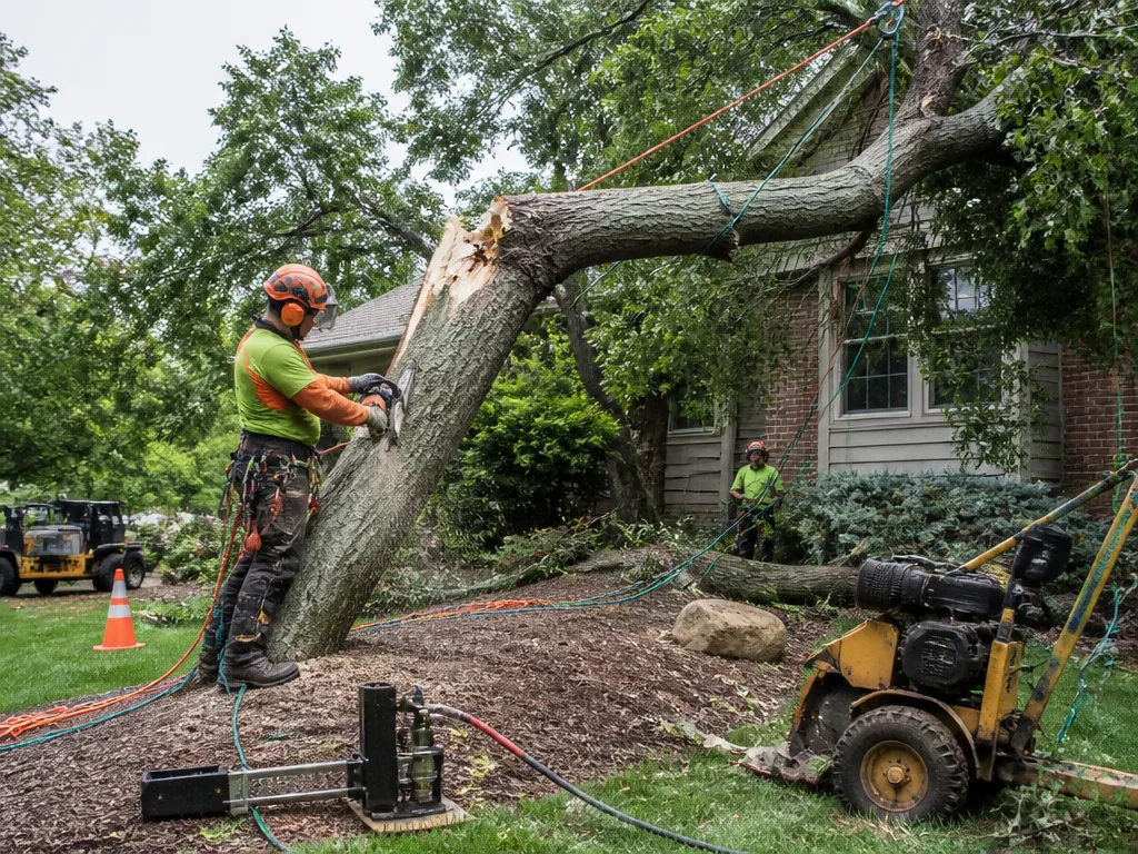 Storm Damage Tree Removal
